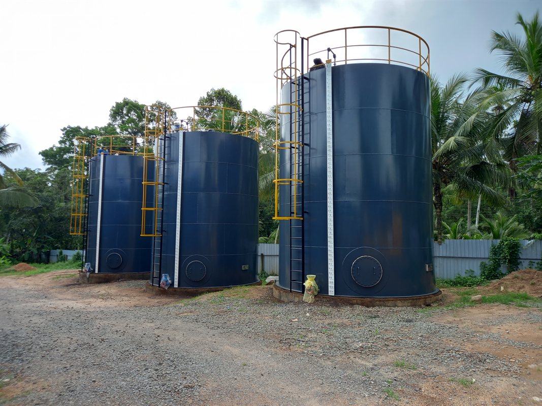 Bulk Storage Tank Site Erection