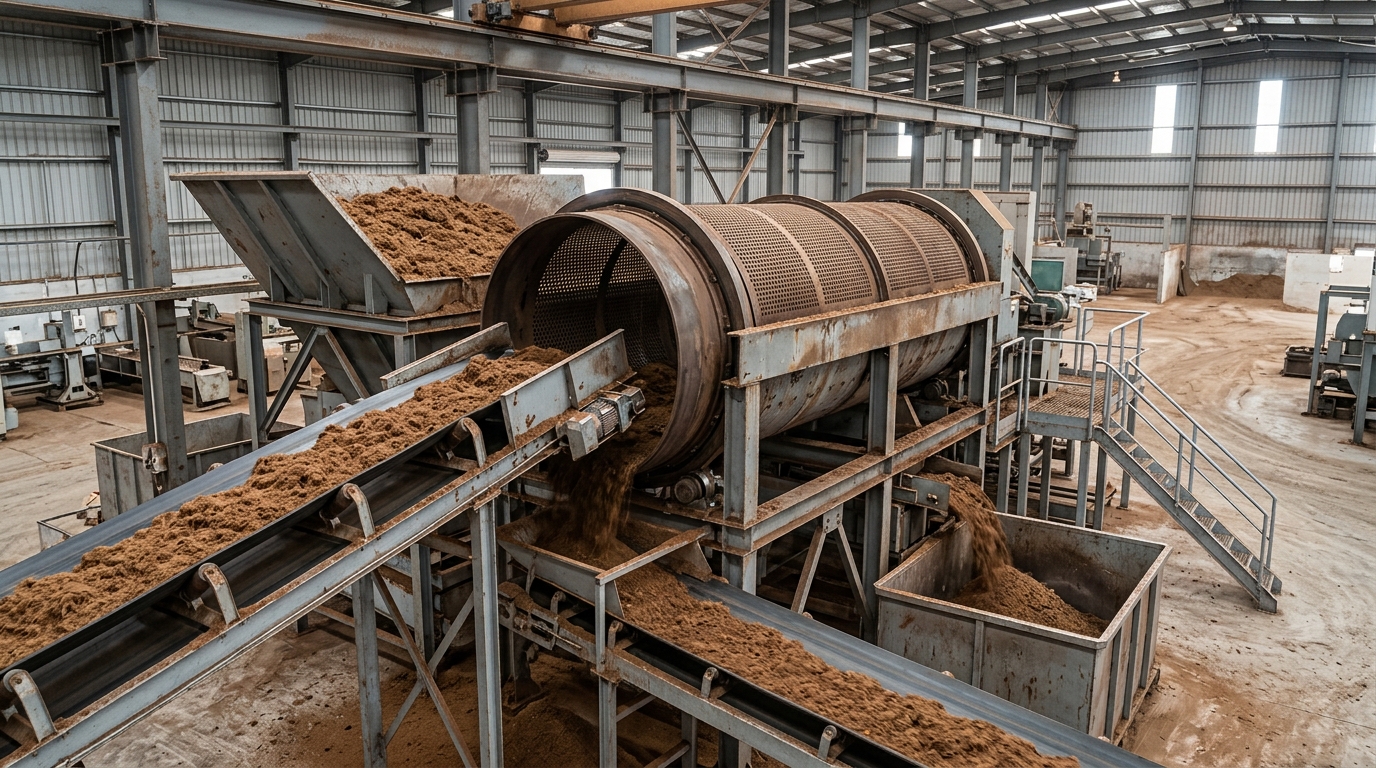 Coir & Substrates Material Handling